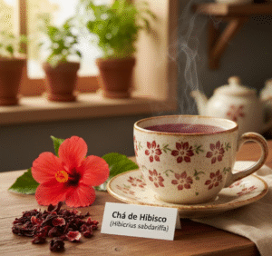 cha de hibisco para controlar a glicose