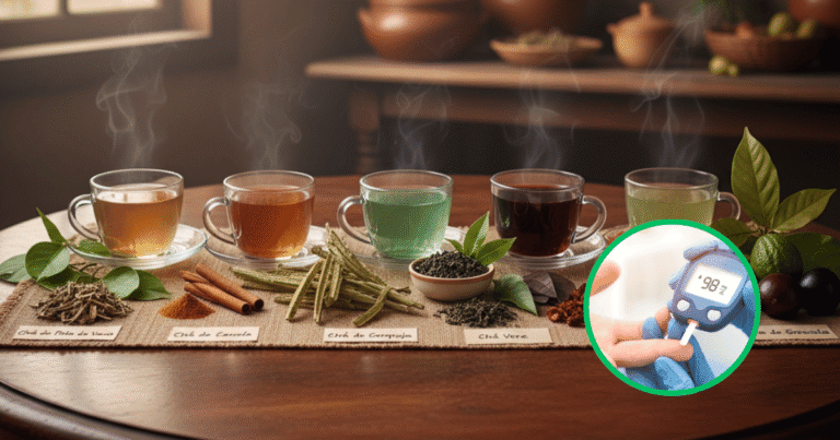 7 Chás Naturais Que Ajudam a Controlar a Glicose (Comprovados)